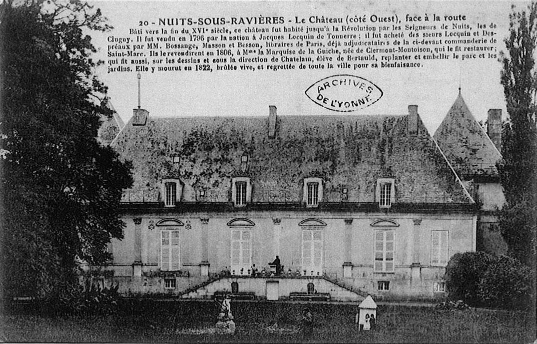Le chateau en 1900
